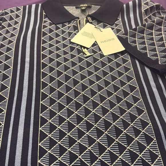 NWT gorgeous Reese size medium pullover polo zippered neck - Picture 3 of 5